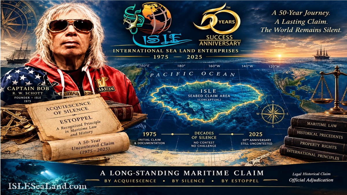Own an acre of the Pacific Ocean Seabed from ISLE